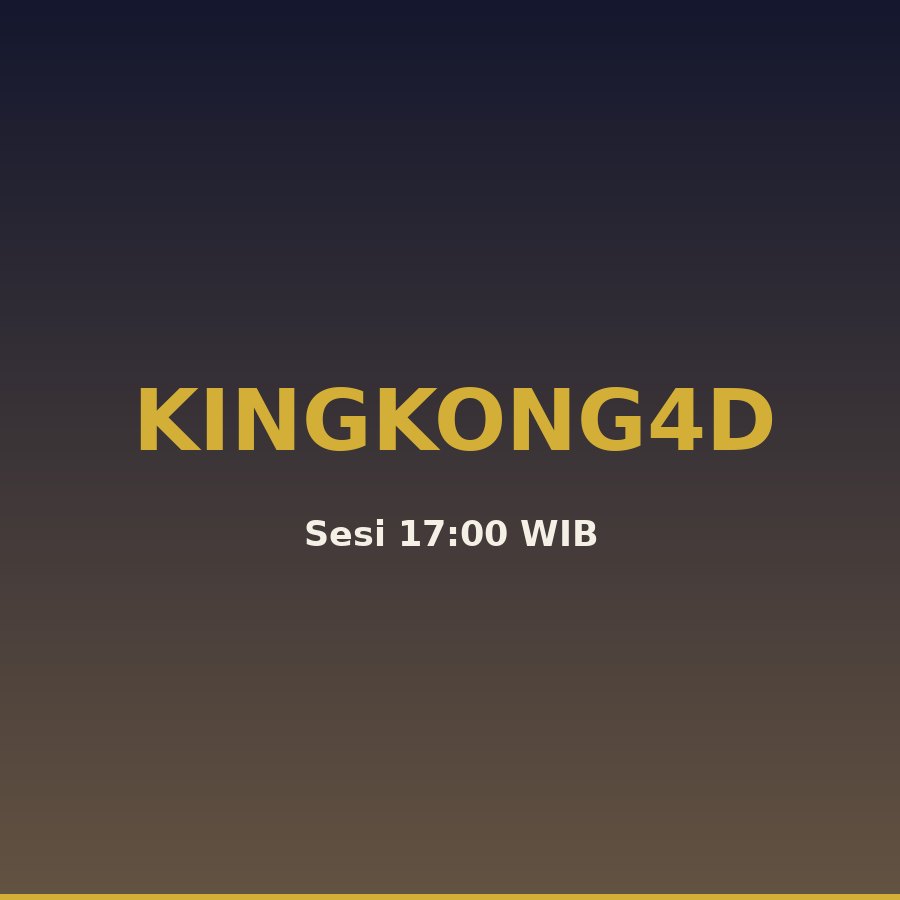 Kingkong toto Live Draw Kingkong4D 17 12 Oktober 2026 (68023)